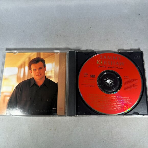 Sammy Kershaw Feelin Good Train CD Album Country Genre 1994 PolyGram Records - Picture 3 of 3